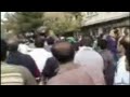 Iranian opposition protesters hijack government rally
