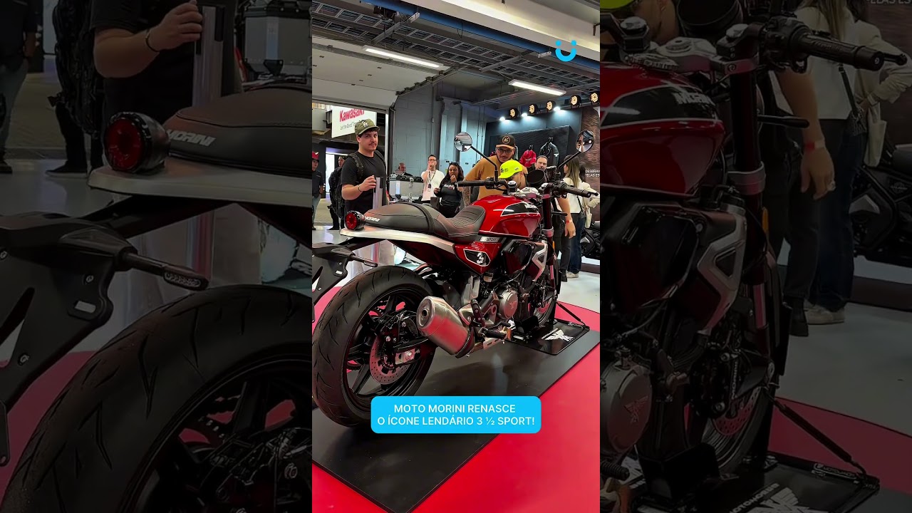 MOTO MORINI RENASCE O ÍCONE LENDÁRIO 3 ½!