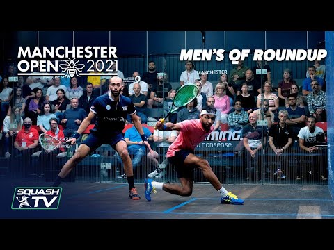Squash: Manchester Open 2021 - Men's QF Roundup