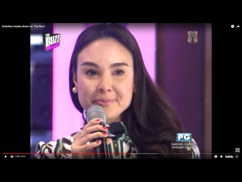Gretchen breaks down on 'The Buzz'