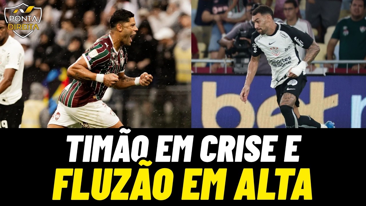 Vai cair? Corinthians vive crise sem fim e Marcão ganha moral no Fluminense