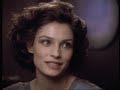 pre x-men famke janssen and patrick stewart in star trek