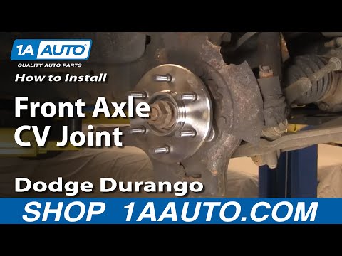 Auto Repair: Replace Front Axle CV Joint Dodge Durango Dakota 1998-03 – 1AAuto.com