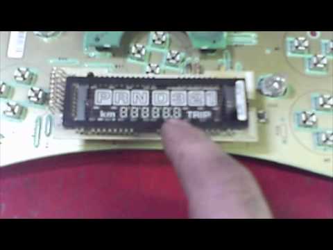Instrument cluster gear select blank screen solder fix Chevrolet GM  PRND21 Odometer intermittant