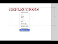 Photoshop CS3: Reflections & Text : Photoshop CS3 Reflection Text: Free Transform Box
