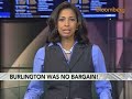 Warren Buffett Says Burlington Purchase Not a Bargain: Video