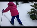 Click here to watch this video Ally goes X skiig