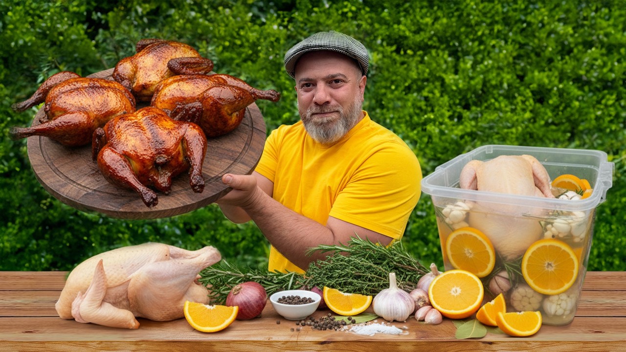 The Crispiest Chicken Feast Ever Cooked Outdoors!