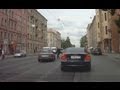 Video: Guy Walking Across Street Has Crazy Close Call With Car
