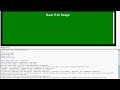 Basic Website Creation