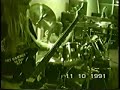 german melodic metal band letter x at their rehearsal space back in 1991 playing 