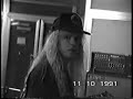 german melodic metal band letter x at their rehearsal space back in 1991 playing 