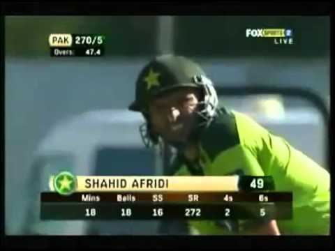 Sarfaraz ahmed De Ghuma Ke Shahid Afridi Pakistan Video.flv