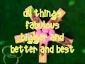 Fabulous- sing along Fabulous- sing along