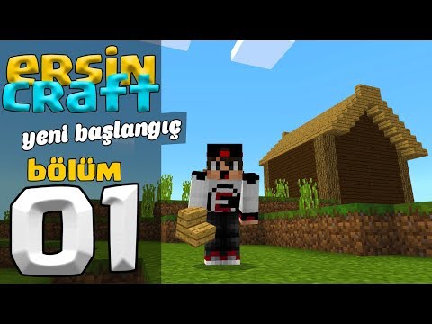 ErsinCraft MCPE 1.2 - Yeni Başlangıç Survival Serisi Bölüm 1