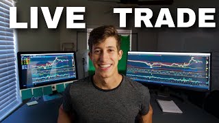Watch Me Day Trade Live & Profit +$2,500 | Ricky Gutierrez
