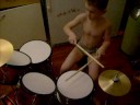 xavier's eerste drumstel!