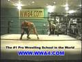 WWA4 Wrestling Move Big Boot Kaiden Knight Ampliflyer