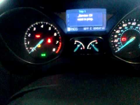 how to reset trip odometer ford focus
