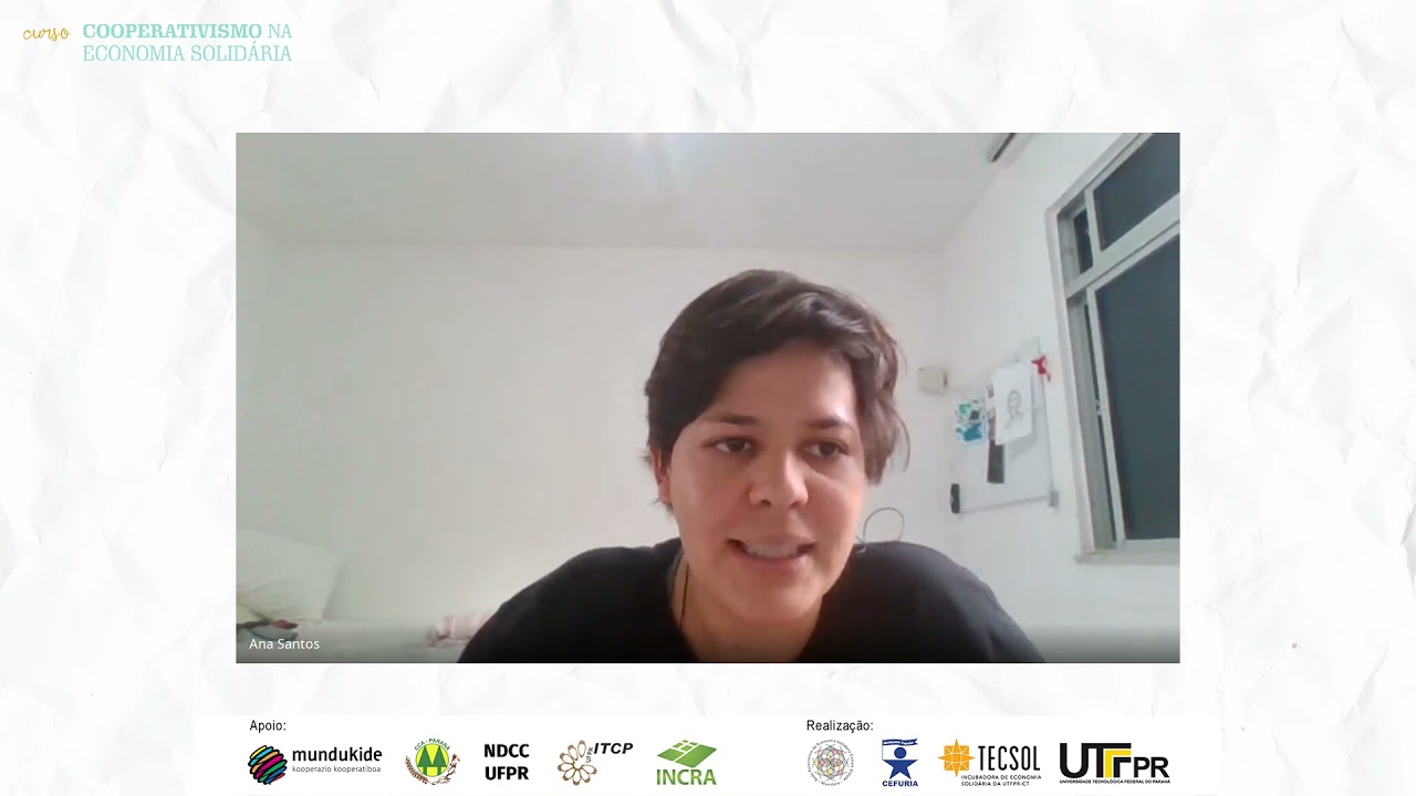 Encontro 13 - Curso Cooperativismo na Ecosol (09/08/2021)