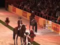 Piaffe on a wooden shelf/board - Manege Royal de Lisbonne