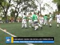 Escuela de formacion de fútbol en Comfamiliar Galicia