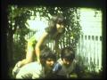1970's Tzanis and Kypreos in backyard 2 Joy Dr.