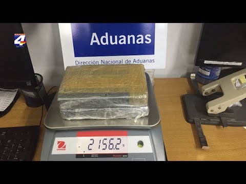 Aduana incautó más de dos kilos de cocaína en el puente General Artigas
