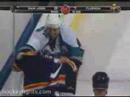 Clowe fights Montador in a matchup between the San Jose Sharks and the Florida Panthers. Posted for CHOMPBOARD.COM
