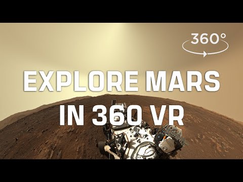 Explore Mars in 360 VR | Mars Curiosity Rover and Mars Perseverance Rover 360 Panoramas - YouTube