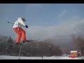 Skiing Orange and Lime Pants Skiing Orange and Lime Pants