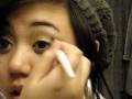 Smoked Brown School Dance Makeup (drugstore products)