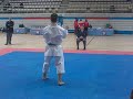 Campeonato de madrid junior 2009 kata suparimpei Jesus Consuegra Pase a la final