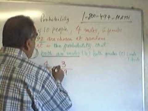 Re: Probability solution