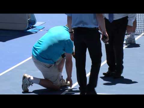Tsonga hits a Dead Spot