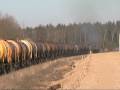Belorussian freight locomotive 2TE10U-0199, route Benekainys(Station in Belorussia) - Stasylos(Station in Lithuania). / Белорусский Тепловоз 2ТЭ10У-0199 (ТЧ-8 Гомель) перегон Беняконе(Белоруссия) - Стасилос(Литва)