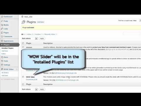 how to image slider in wordpress