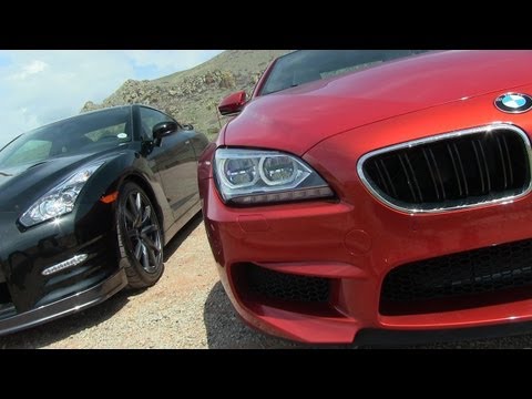 2014 Nissan GTR vs BMW M6 0-60 MPH Mile High Mashup Test with Launch Control