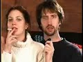 Drew Barrymore smokes IRL