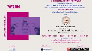 SOCIAL SANCHAR WITH DR. T. P. LAHANE, PADMA SHRI ON 18TH NOVEMBER 2020