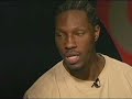 Stuart Scott interviews Ben Wallace during the 04 NBA Finals