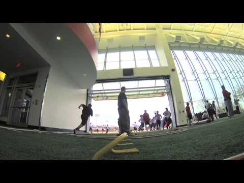 2013 Georgia Football Mat Drills