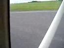 Plane landing, roskilde airport