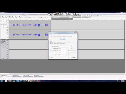 how to isolate background noise in audacity