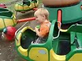 Braedens First Carnival Ride