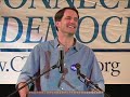 Jim Himes speaks at Obama kick-off rally