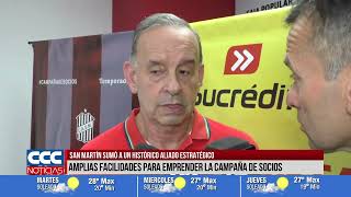 SAN MARTÍN SUMÓ A UN HISTÓRICO ALIADO ESTRATÉGICO