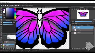 Butterfly Drawing (Timelapse)