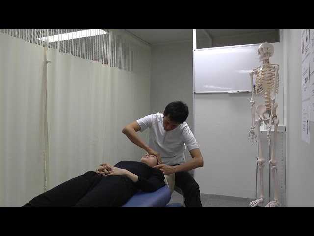 【施術動画】小顔矯正　５　顔のリンクルケア