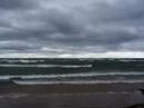 Sand Bay Keweenaw Michigan windy Nov.05